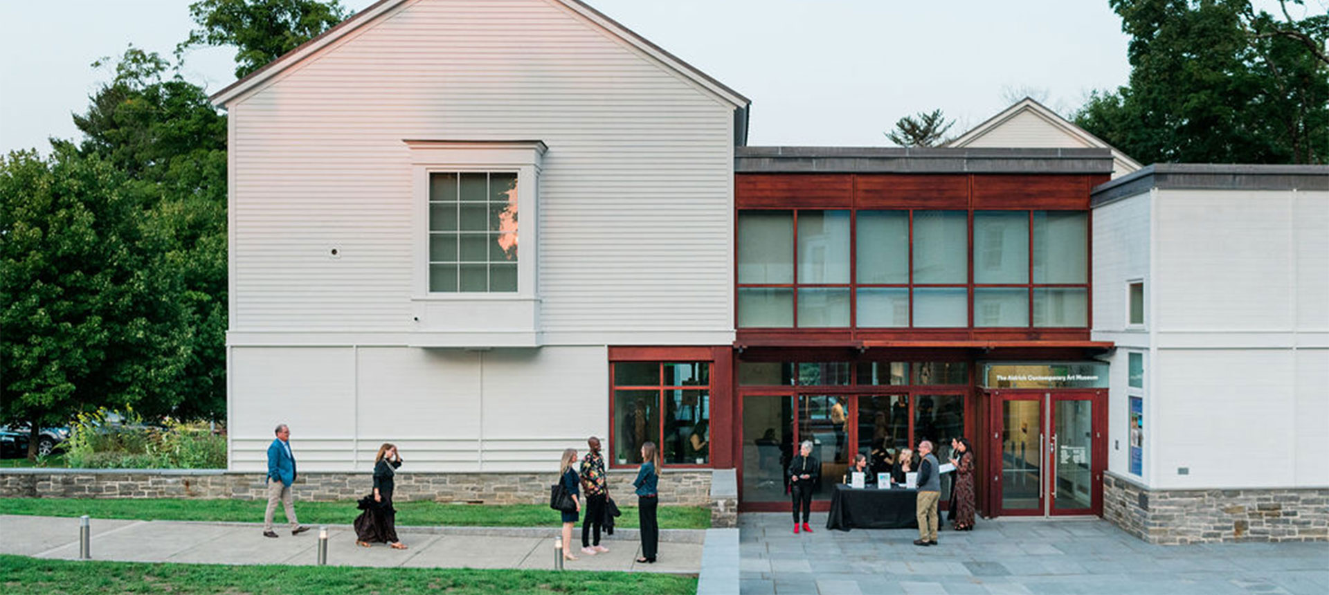 Event at the Aldrich Contemporary Art Museum